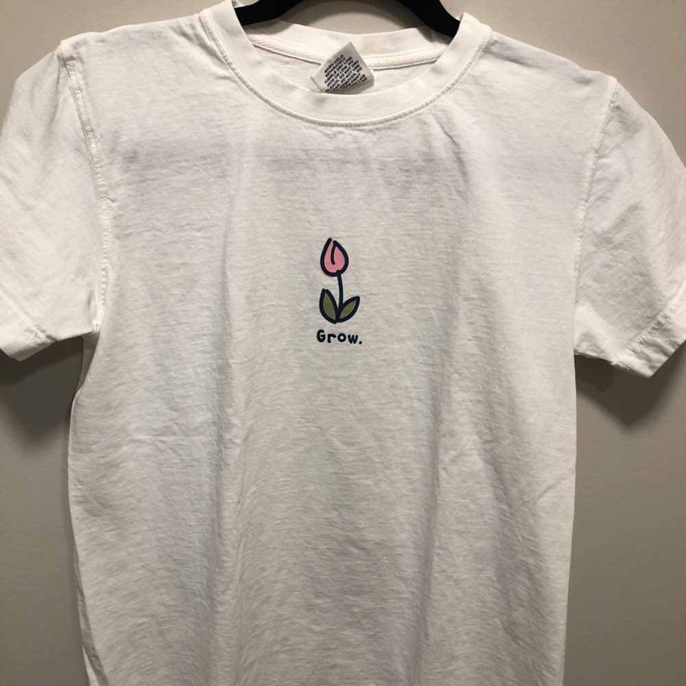 Life is good crusher Tee original style small